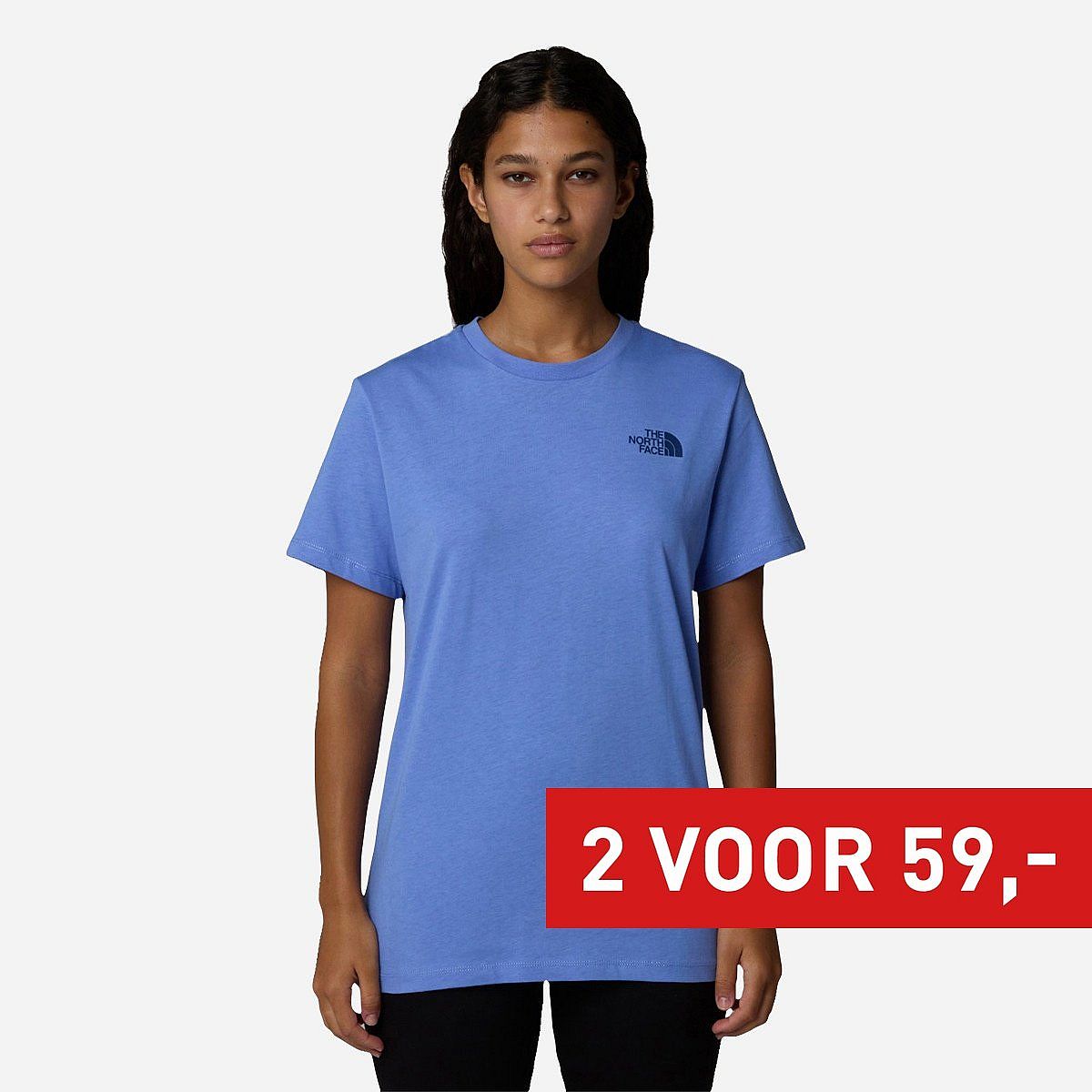 The North Face Short Sleeve Box Relaxed T-Shirt Dames The North Face Short Sleeve Box Relaxed T-Shirt Dames