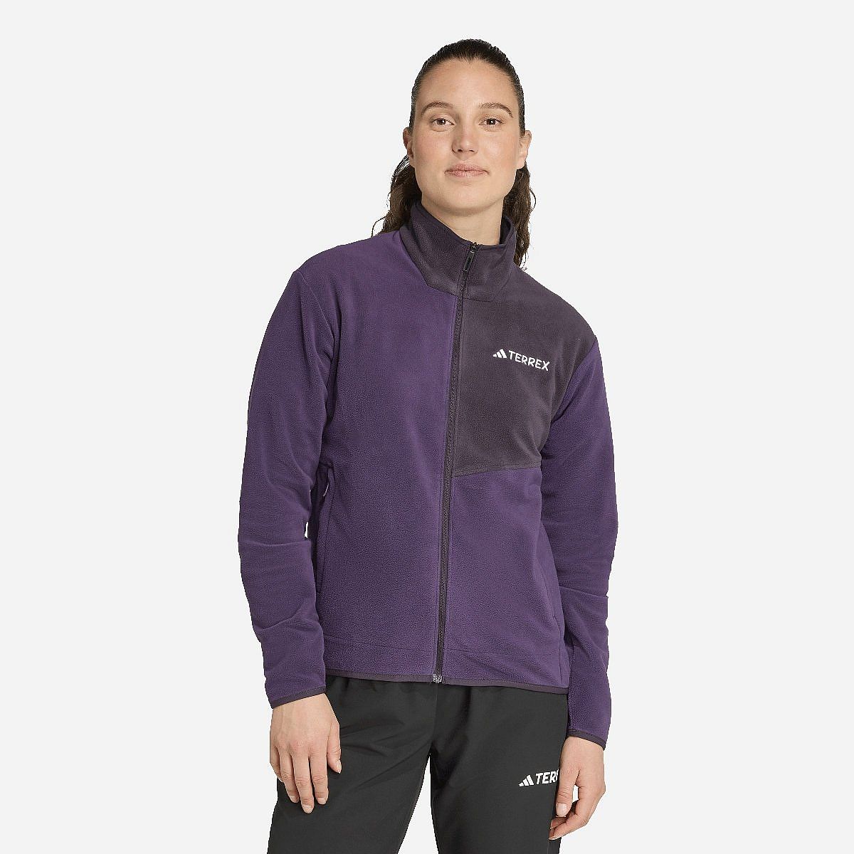 Adidas Full-Zip Fleece Sweater Dames