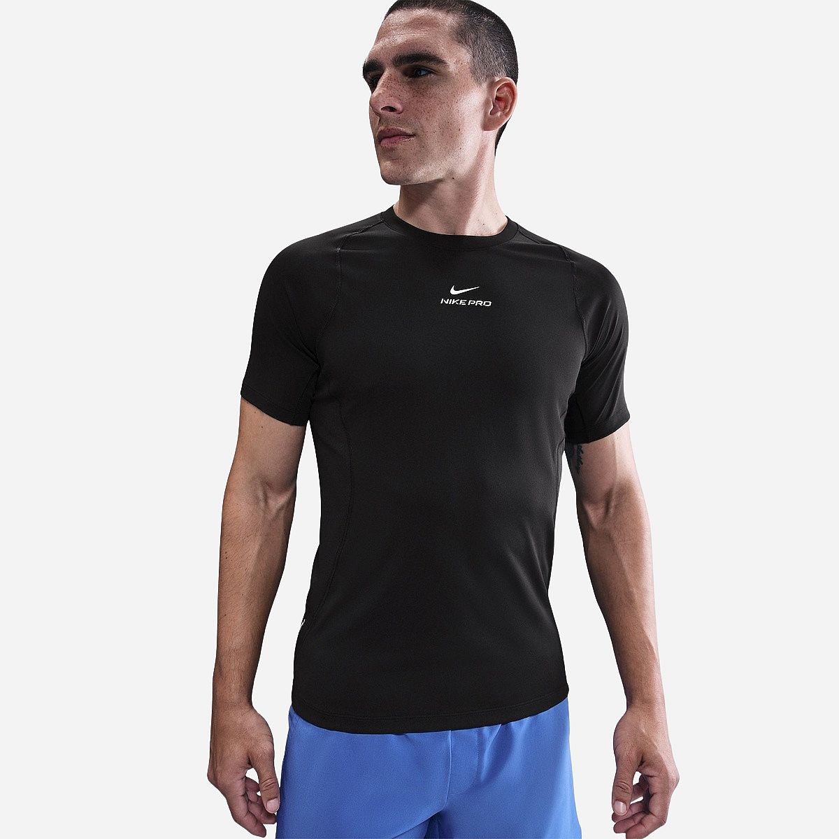 Nike Pro Training Dri-Fit T-Shirt Korte Mouw Heren