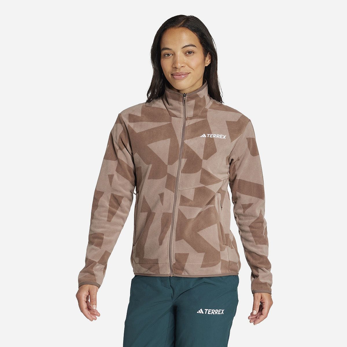 Adidas Full-Zip Fleece Sweater Dames