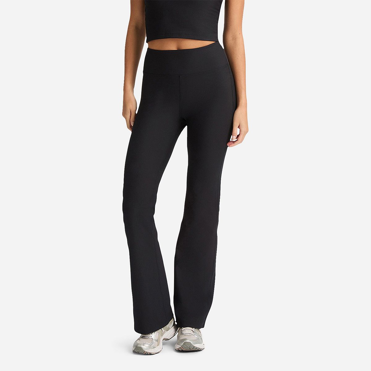 Röhnisch Ribbed Flare High-Waist Leggings Dames