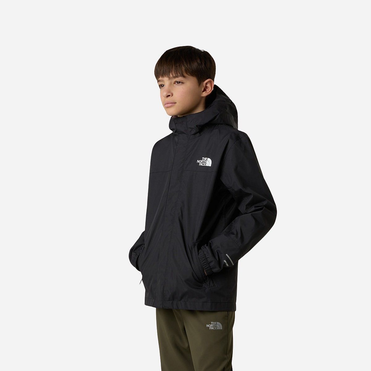 The North Face Antora Regen Hooded Jas Jongens The North Face Antora Regen Hooded Jas Jongens