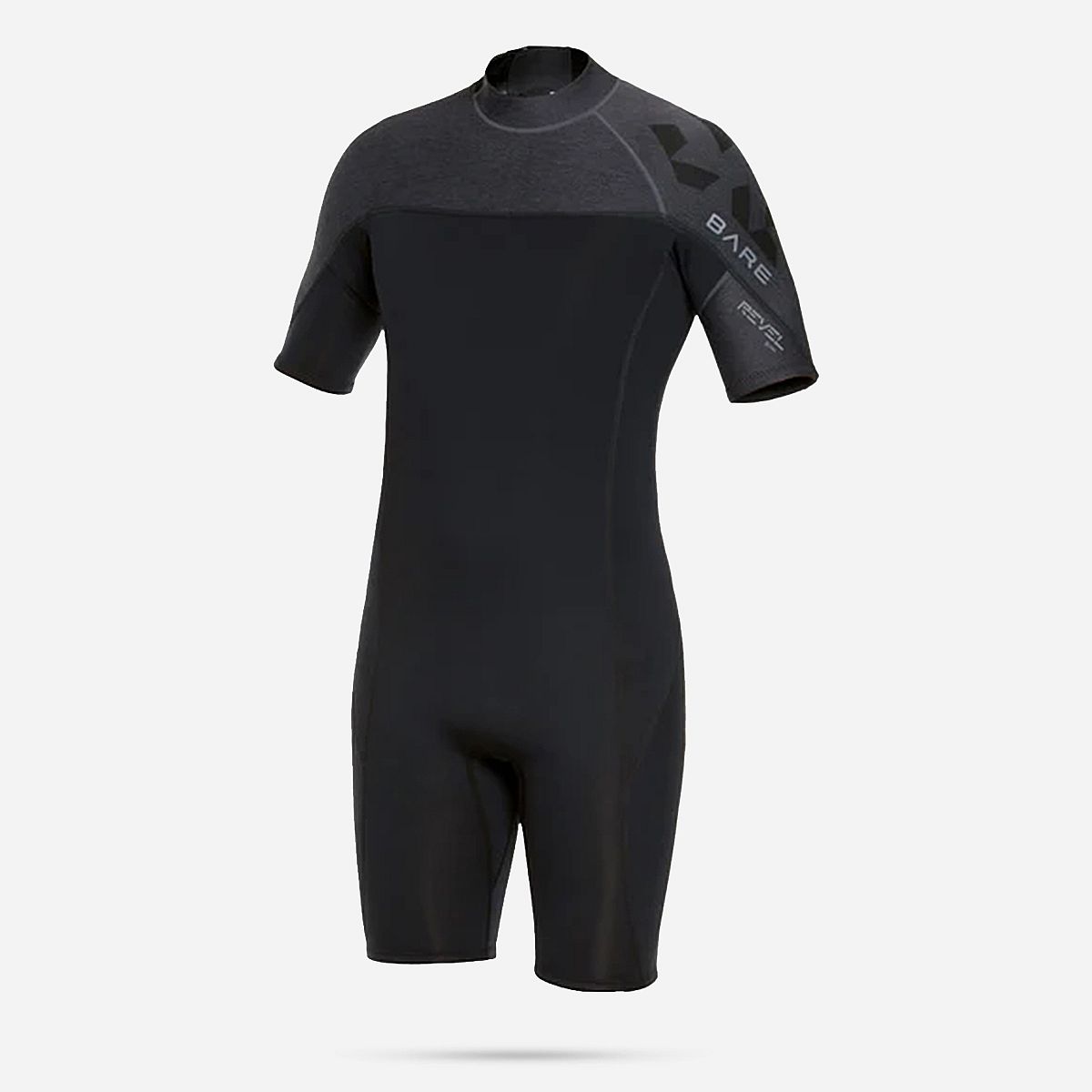 Atlantis 2mm Revel Shorty Wetsuit Grey Men