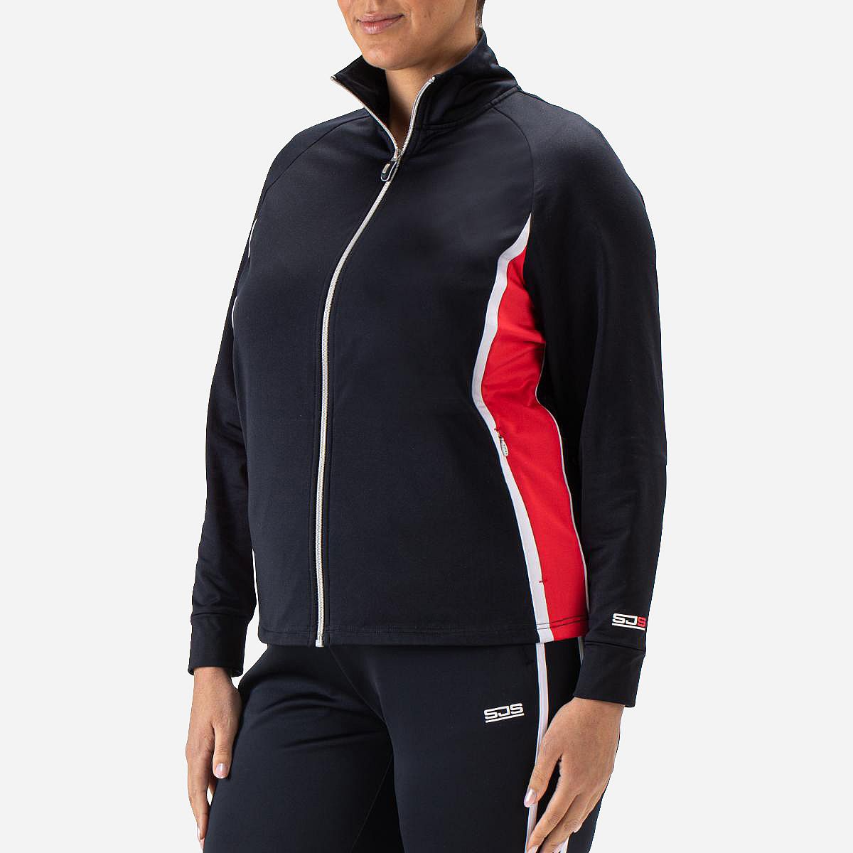 Sjeng Sports Feyza Plussize Tennis Vest met Rits Dames