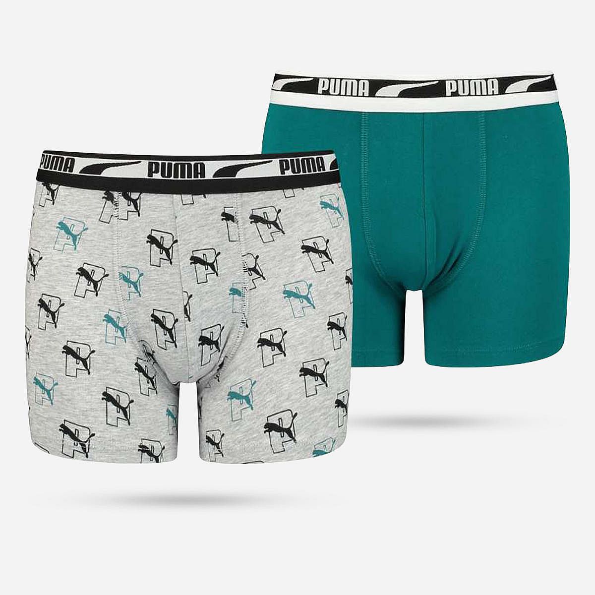 Puma Bodywear Logo Boxer 2 Pack Jongens 