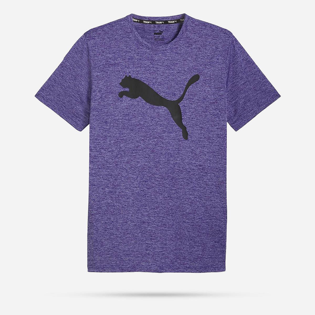 Puma Train Fav Heather Cat T-shirt Heren Puma Train Fav Heather Cat T-shirt Heren