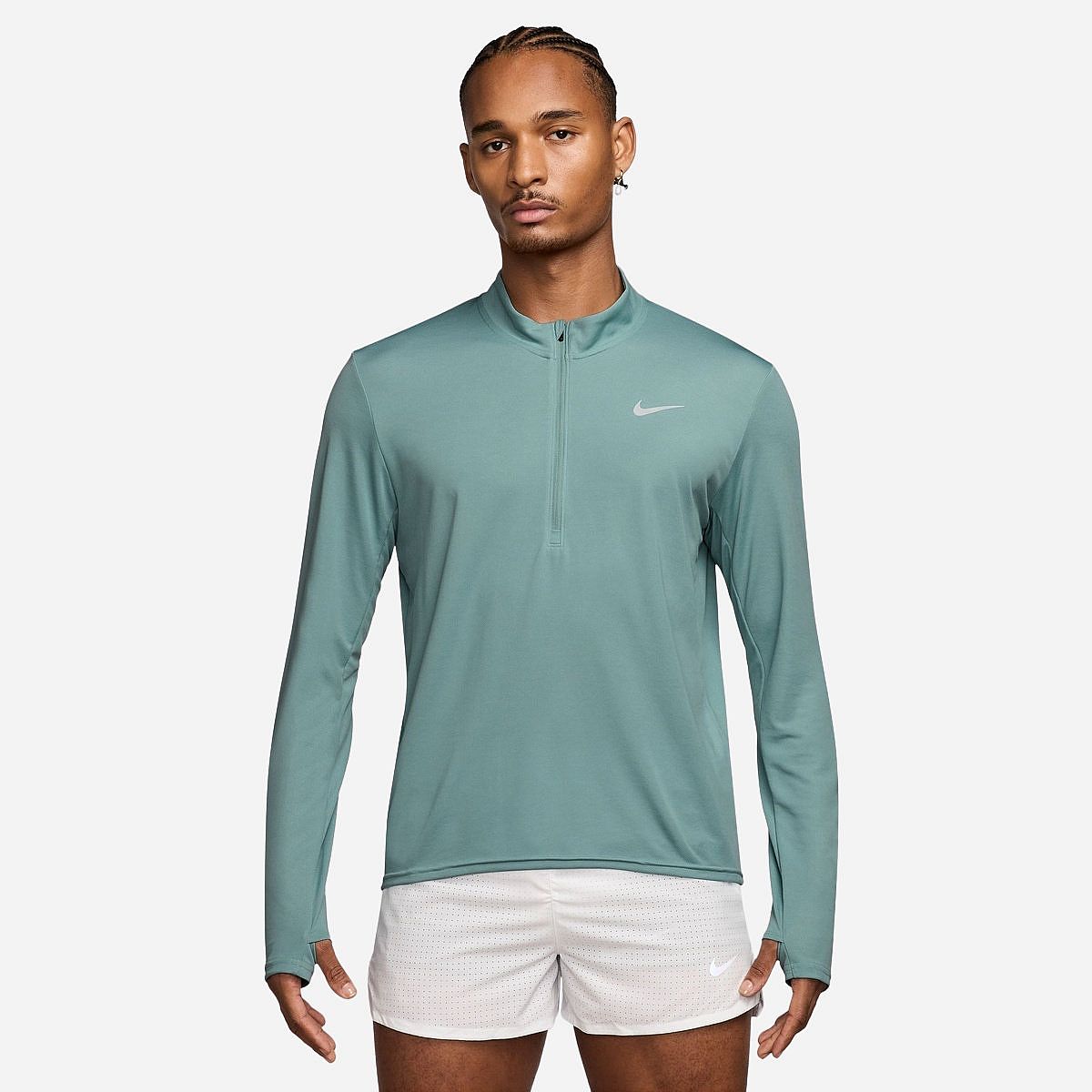Nike Pacer Dri-Fit 1/2 Zip T-Shirt Lange Mouw Heren