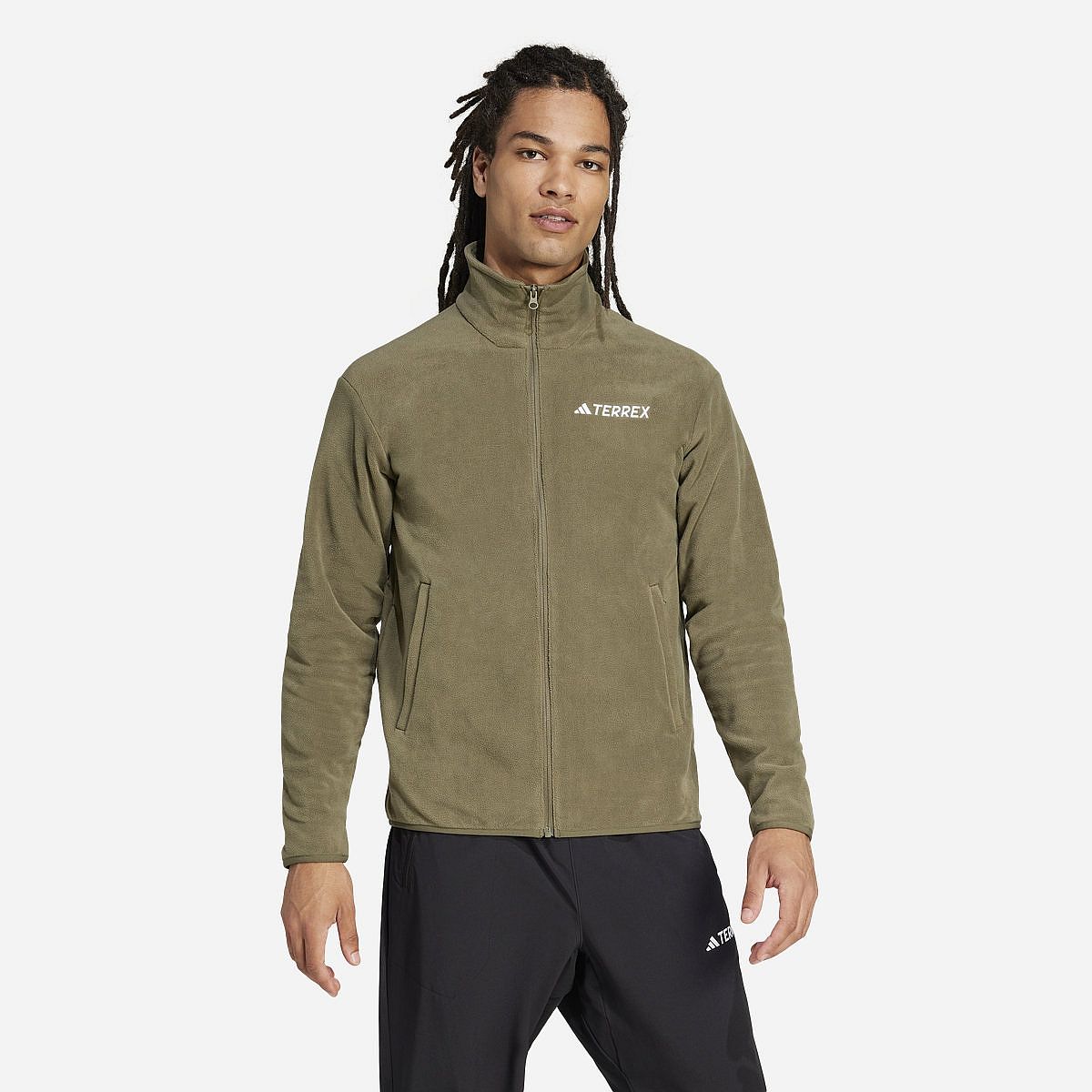 Adidas Multi Essentials Full-Zip Fleece Jas Heren