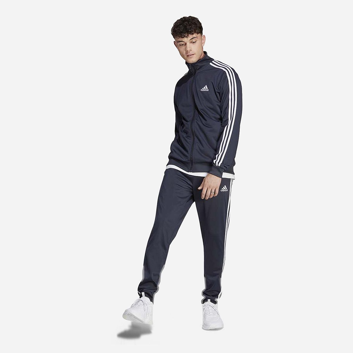 Adidas Sportswear Basic 3-Stripes Tricot Trainingspak Heren