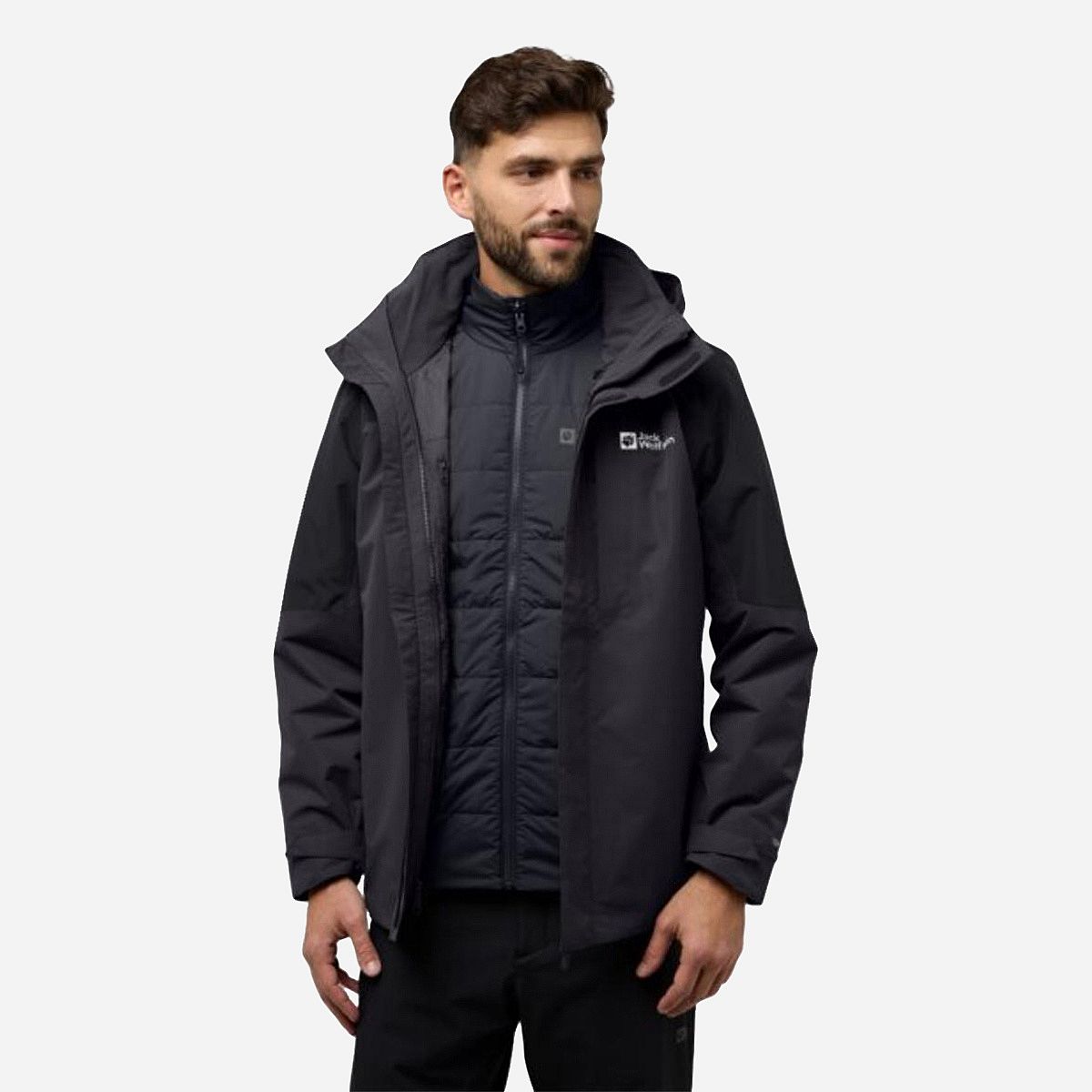 Jack Wolfskin Romberg 3In1 Jas Heren