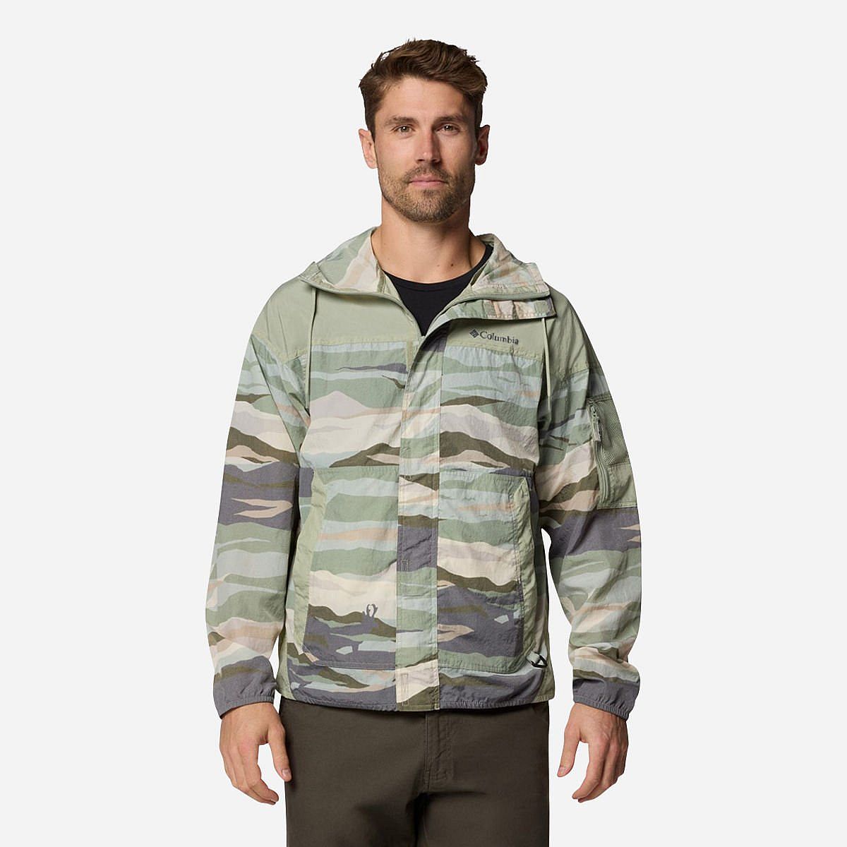 Columbia Challenger II Novelty Windbreaker Heren Columbia Challenger II Novelty Windbreaker Heren