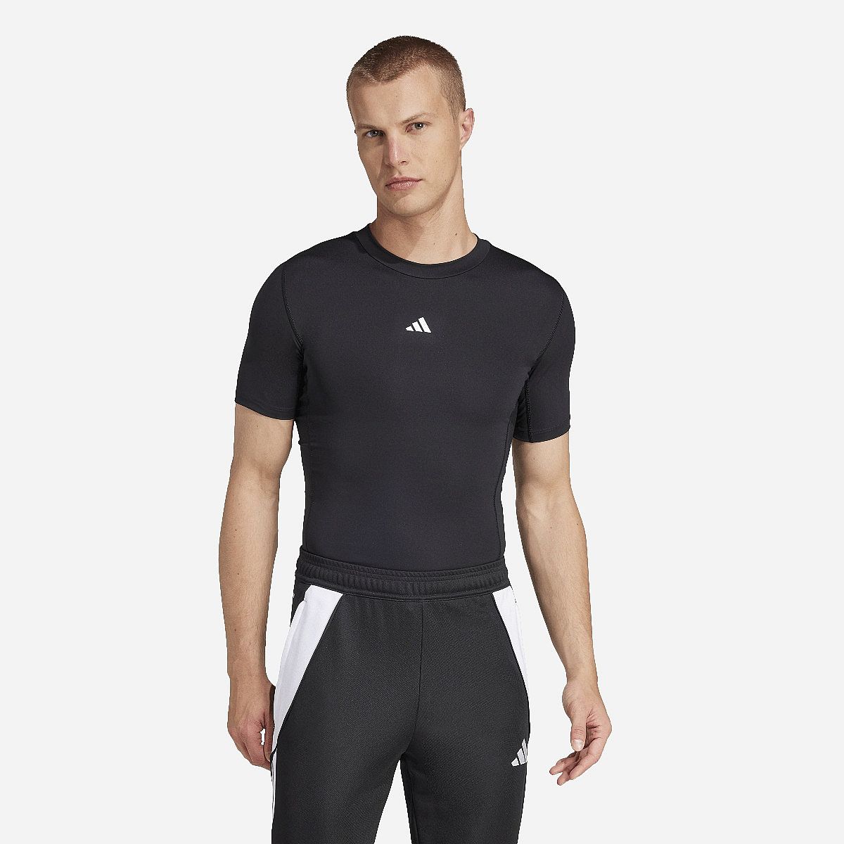 Adidas Techfit Shorts Sleeve T-Shirt Heren