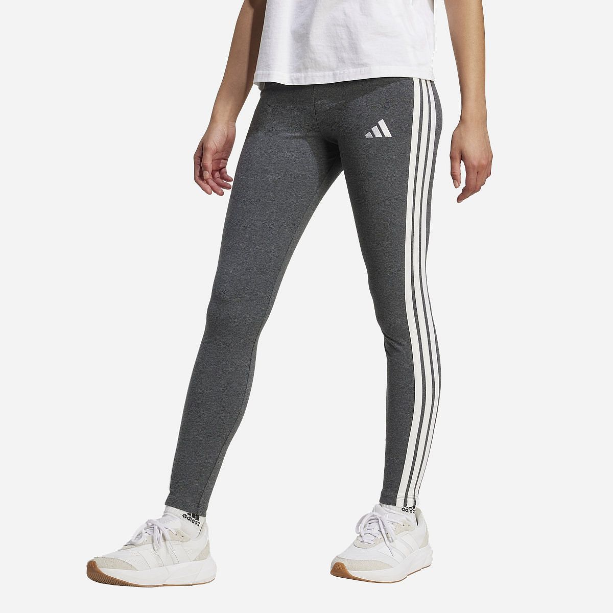 Adidas Essentials 3-Stripes Cotton Leggings Dames