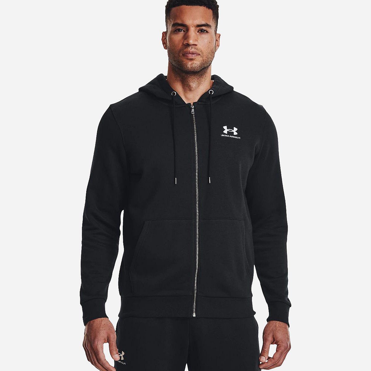 Under Armour Essential Fleece Full-Zip Hoodie Heren Under Armour Essential Fleece Full-Zip Hoodie Heren