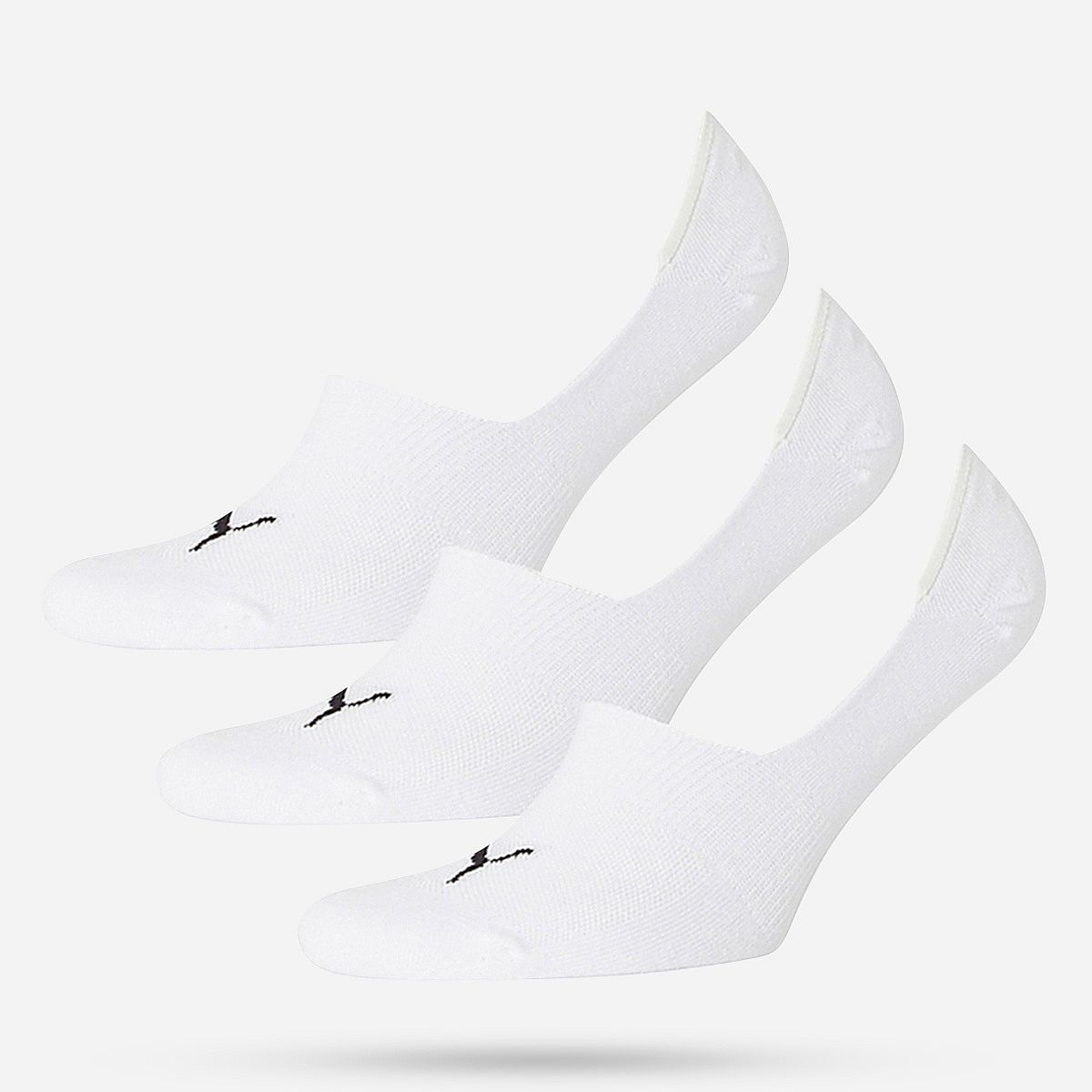 Puma Socks Footie 3-pack
