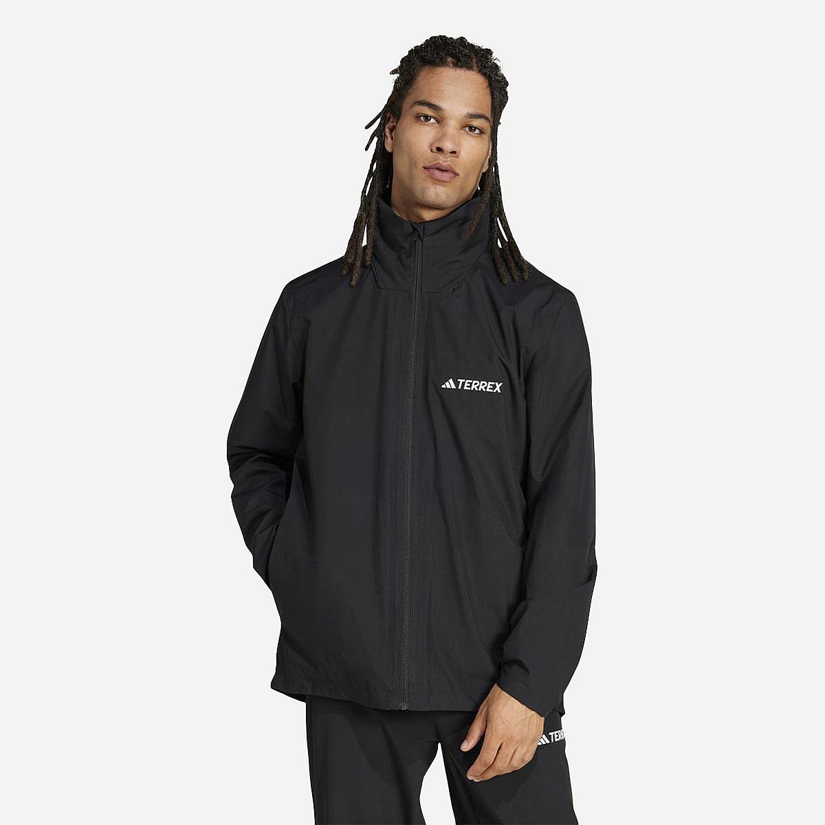 Adidas Terrex Multi Essentials 2L Regen Jas Heren Adidas Terrex Multi Essentials 2L Regen Jas Heren