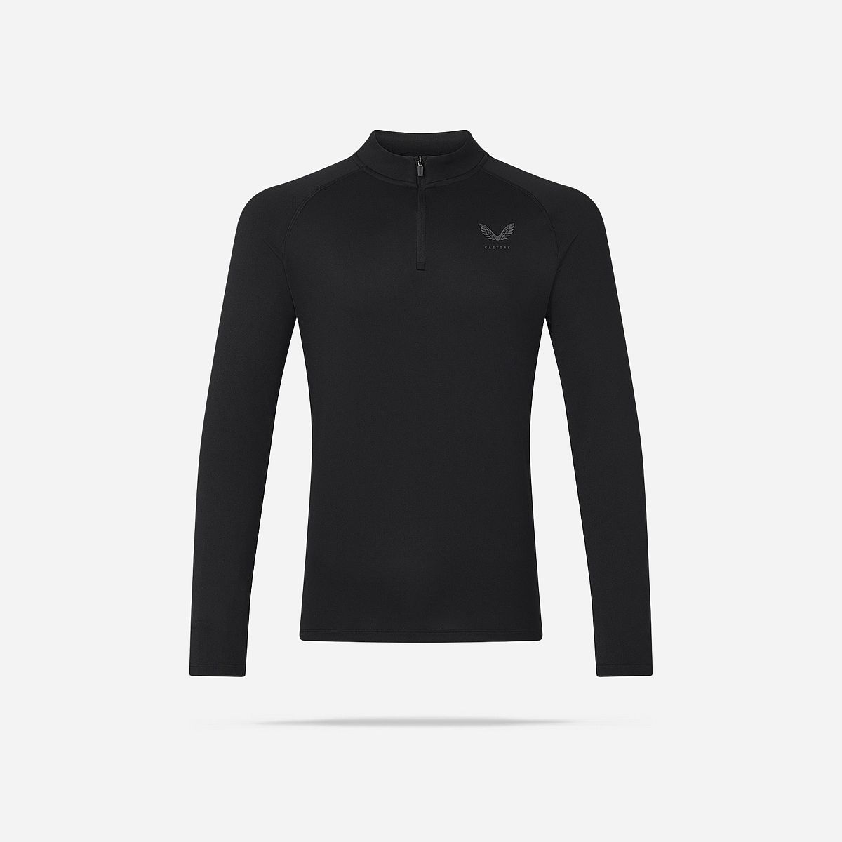 Castore 1/4 Zip Long-Sleeve Top Pully Heren