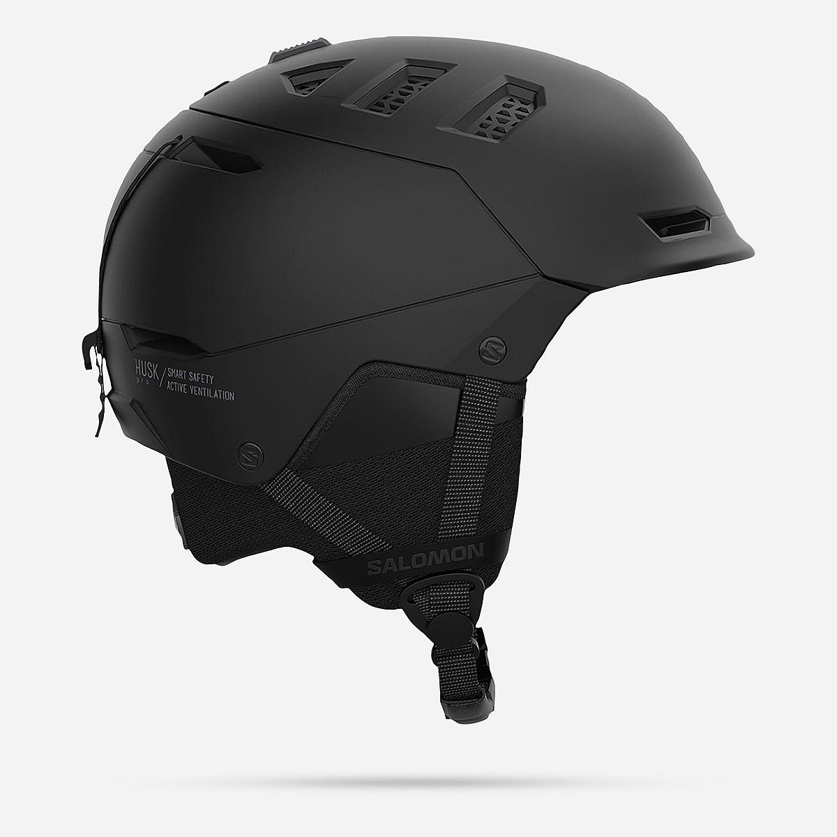 Salomon Husk Pro Black Skihelm Senior Salomon Husk Pro Black Skihelm Senior