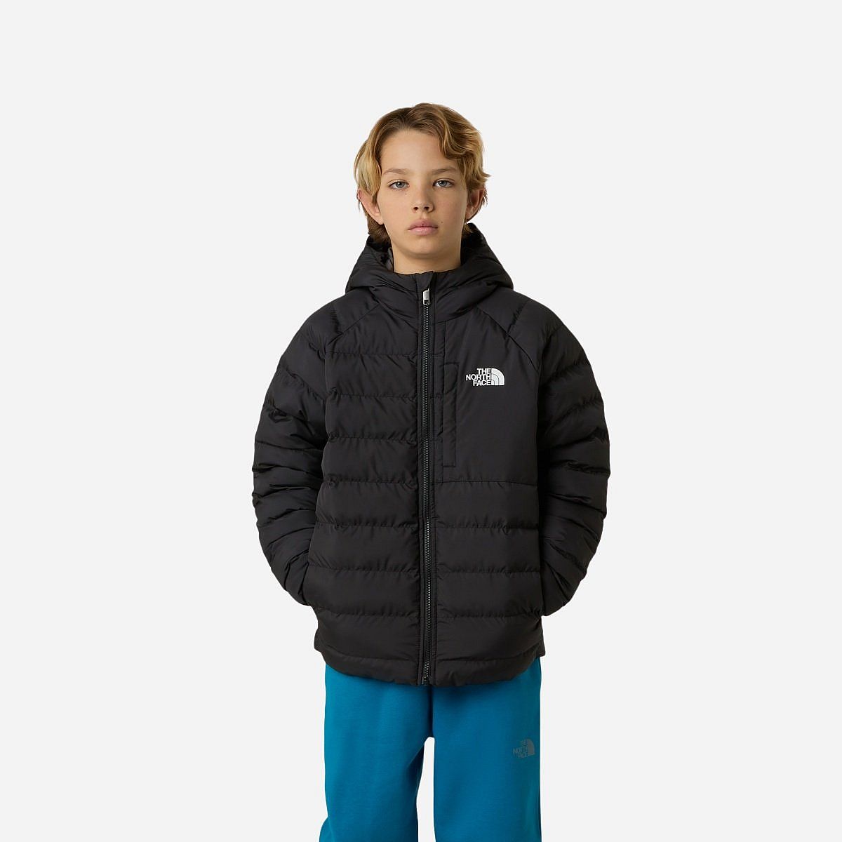 The North Face Reversible Perrito Hooded Jas Junior The North Face Reversible Perrito Hooded Jas Junior