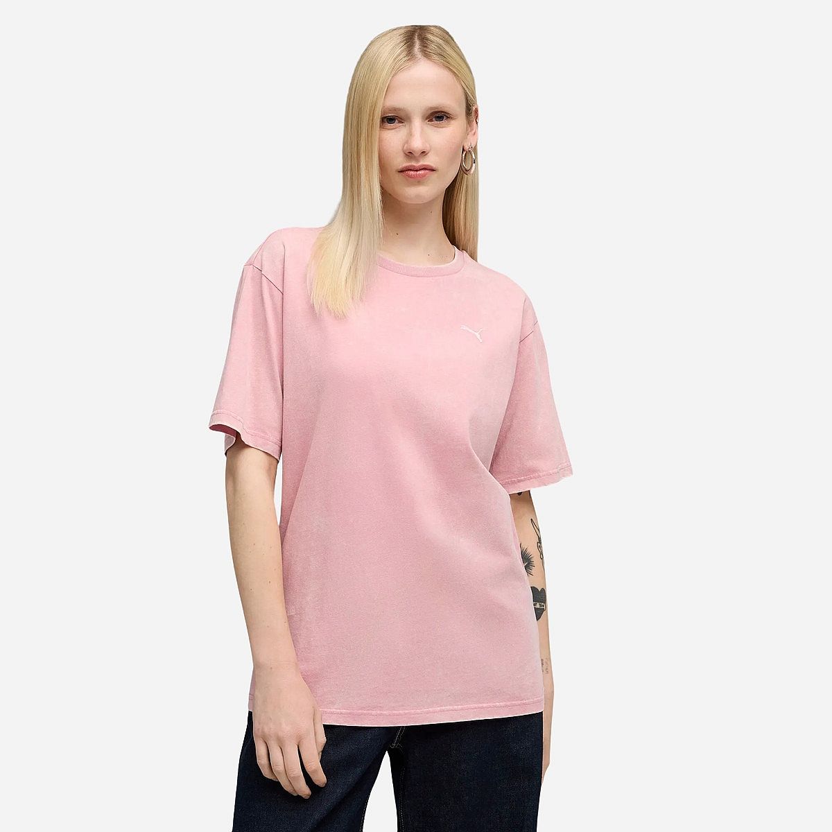 Puma Essential Elevated Relaxed T-Shirt Dames