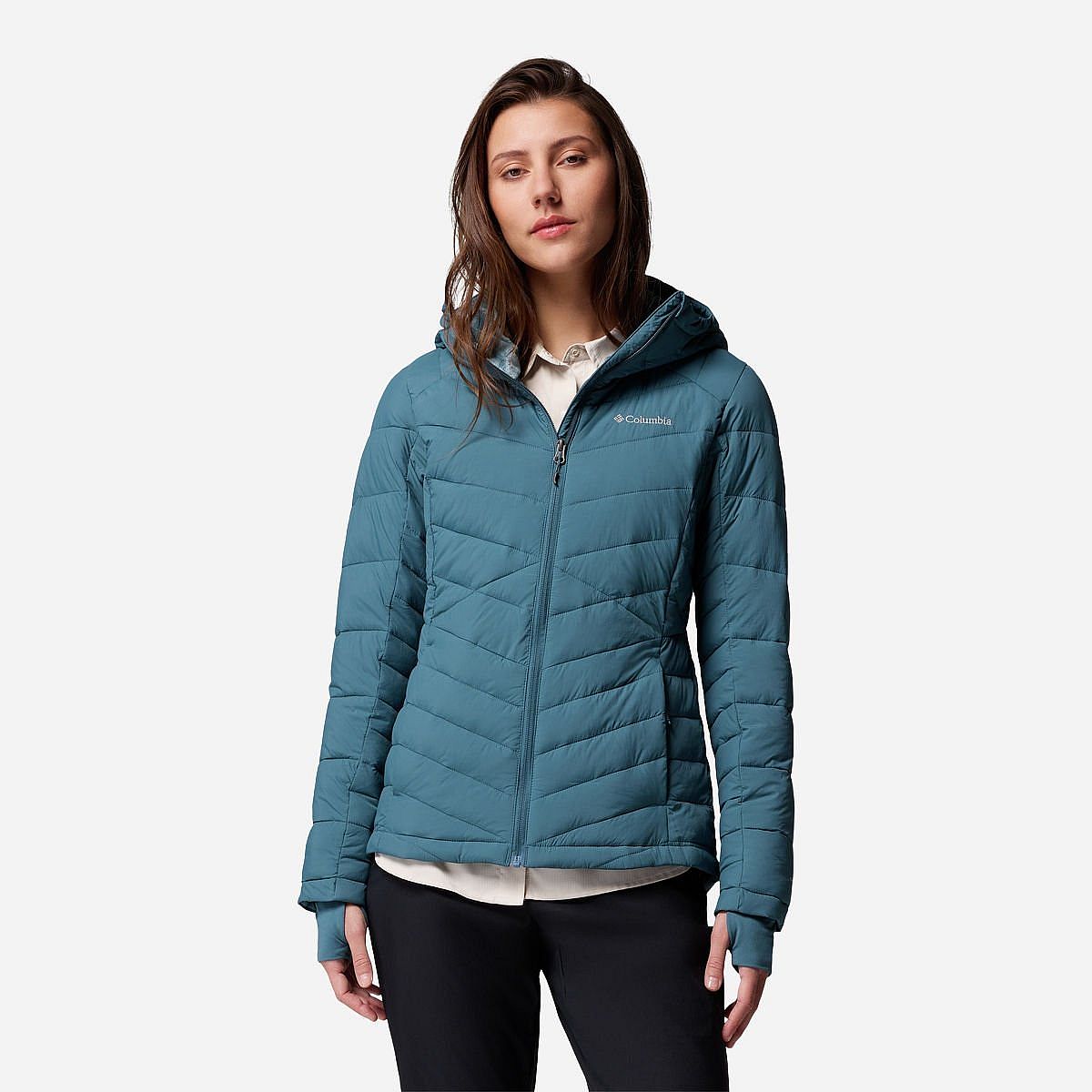 Columbia Joy Peak II Hooded Jas Dames Columbia Joy Peak II Hooded Jas Dames