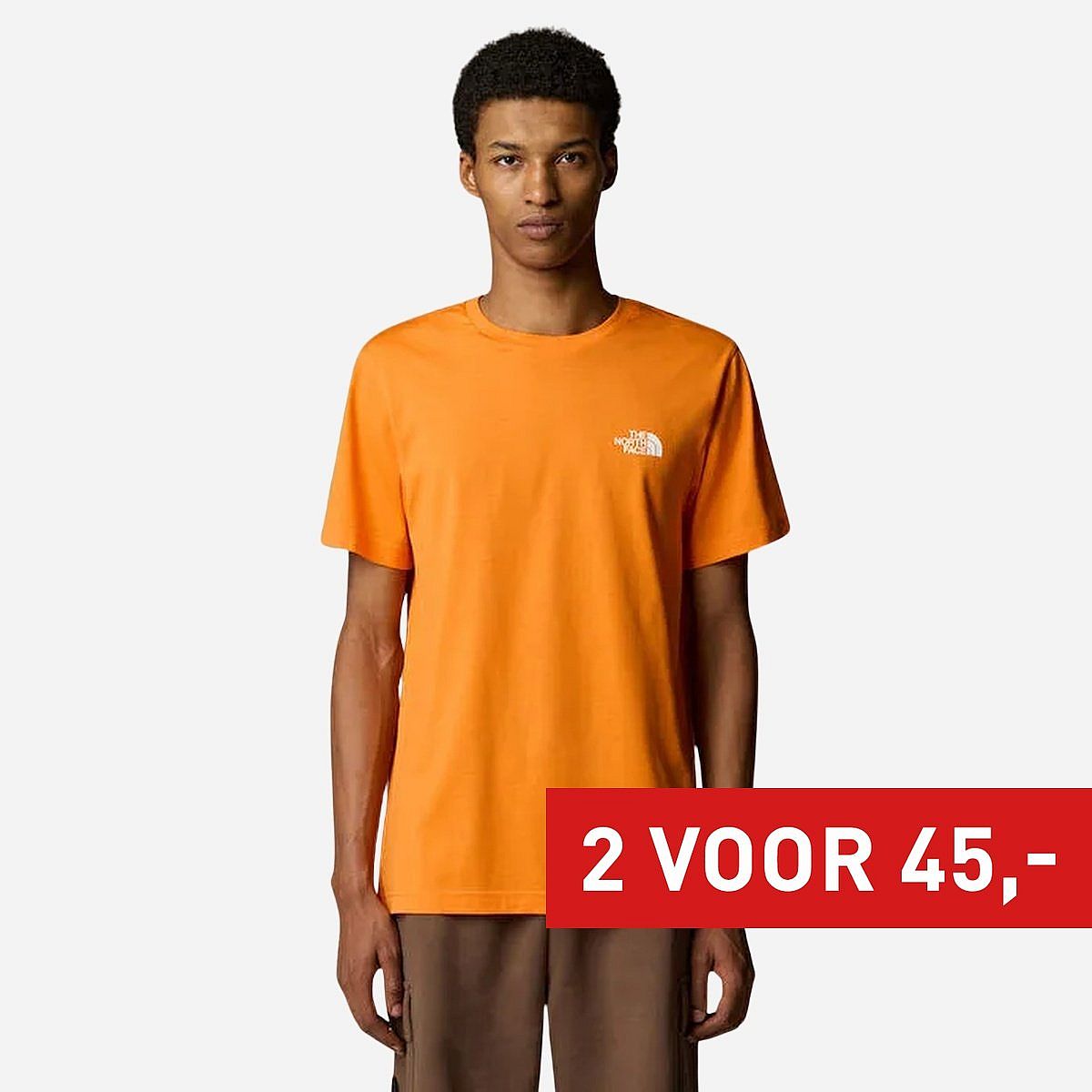 The North Face Simple Dome T-Shirt Heren The North Face Simple Dome T-Shirt Heren