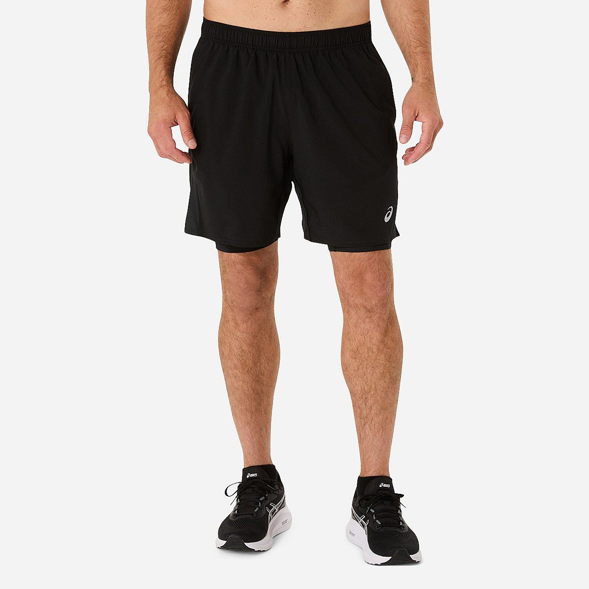 Asics Core 2N1 7In Short Heren Asics Core 2N1 7In Short Heren