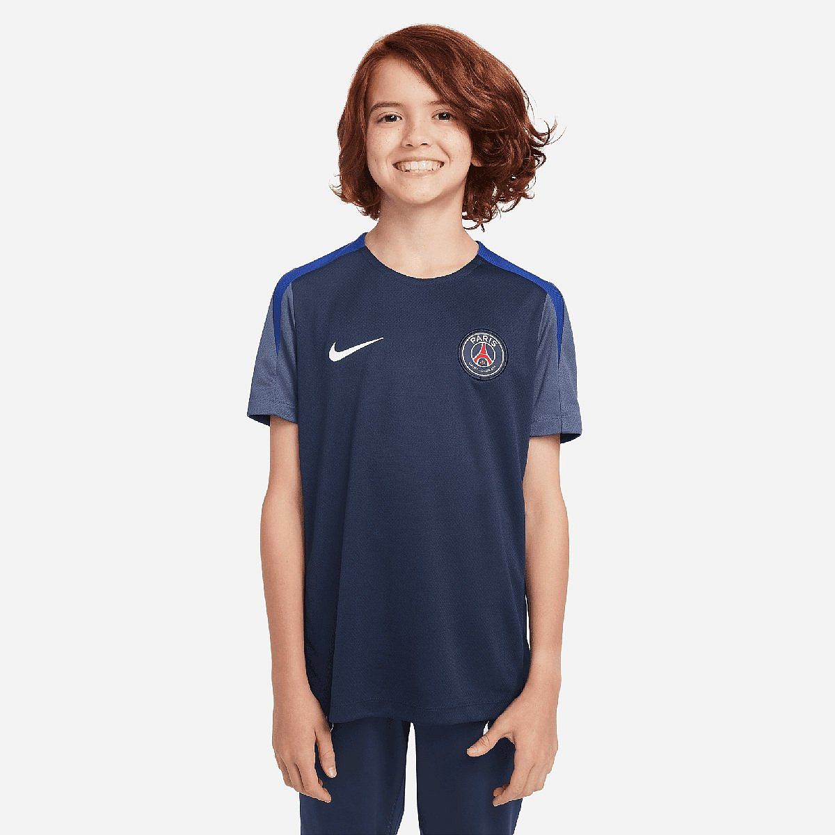Nike Paris Saint Germain Dri-Fit Strike Short-Sleeve Top Junior Nike Paris Saint Germain Dri-Fit Strike Short-Sleeve Top Junior