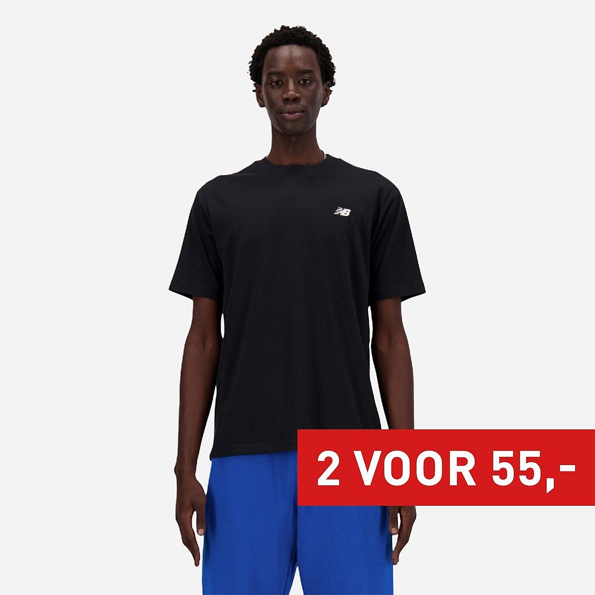 New Balance Sport Essentials Katoenen T-Shirt Heren