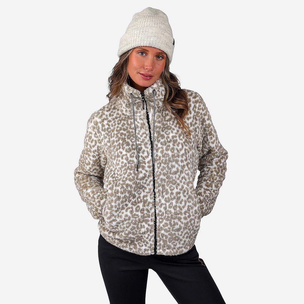 Brunotti Kyoto-Print Fleece Ski Pully Dames