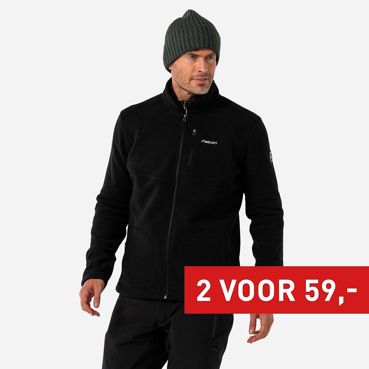 Falcon Robby Full-Zip Fleece Pully Heren Falcon Robby Full-Zip Fleece Pully Heren