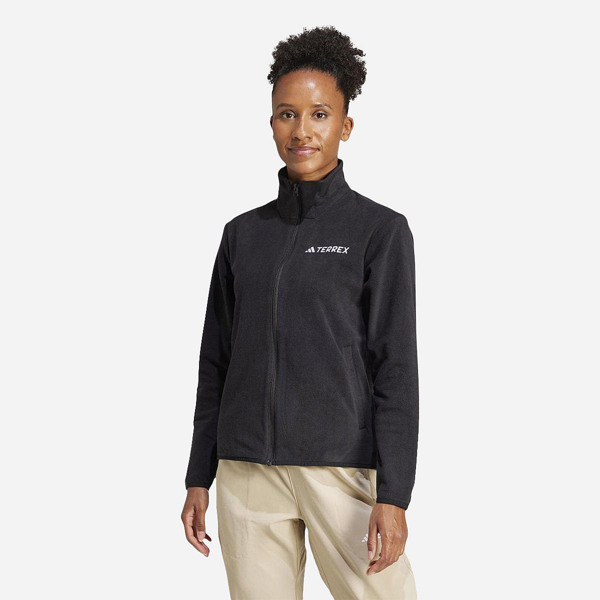 Adidas Terrex Multi Essentials Full-Zip Fleece Jas Dames