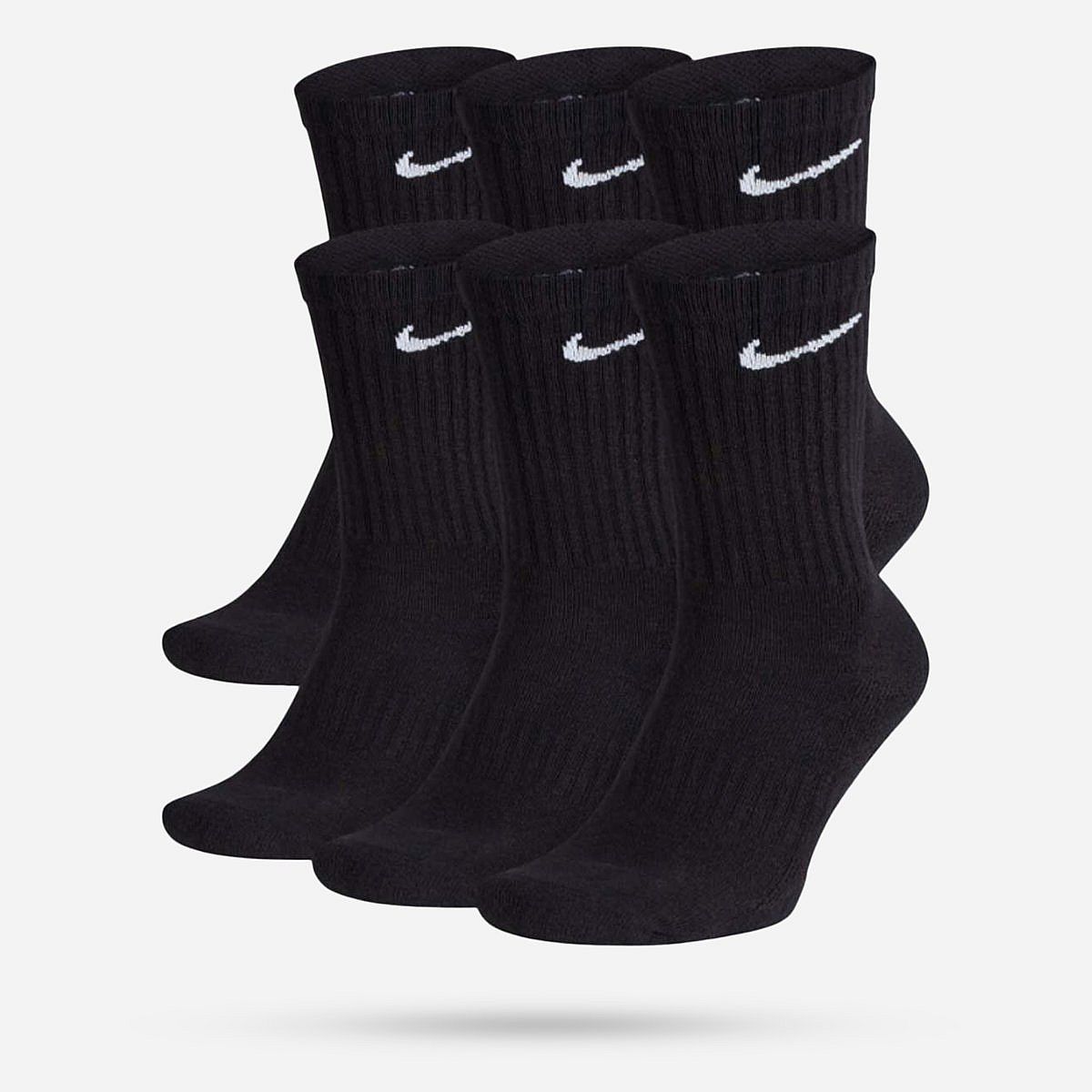 Nike Everyday Cushion Crew Sokken - 6 paar Nike Everyday Cushion Crew Sokken - 6 paar