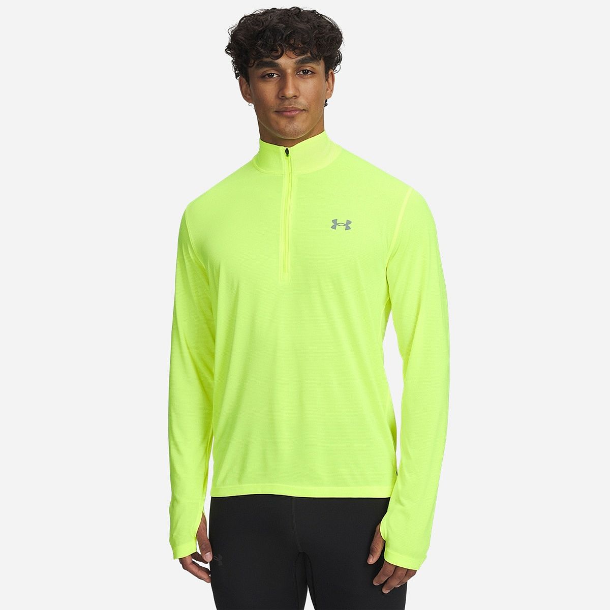 Under Armour Launch 1/4 Zip T-Shirt Lange Mouw Heren