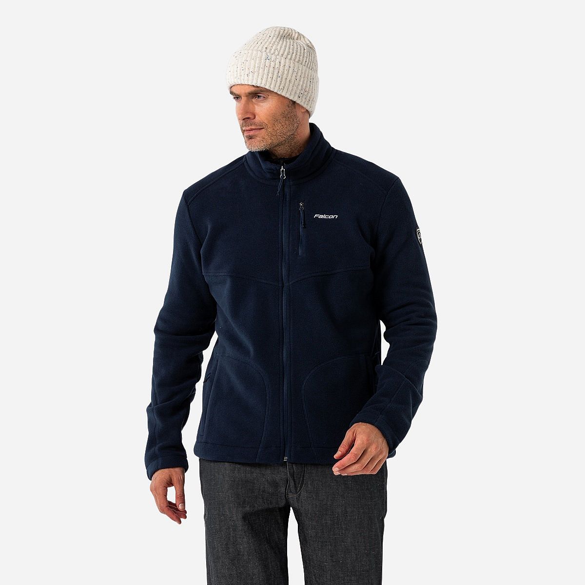 Falcon Robby Full-Zip Fleece Pully Heren