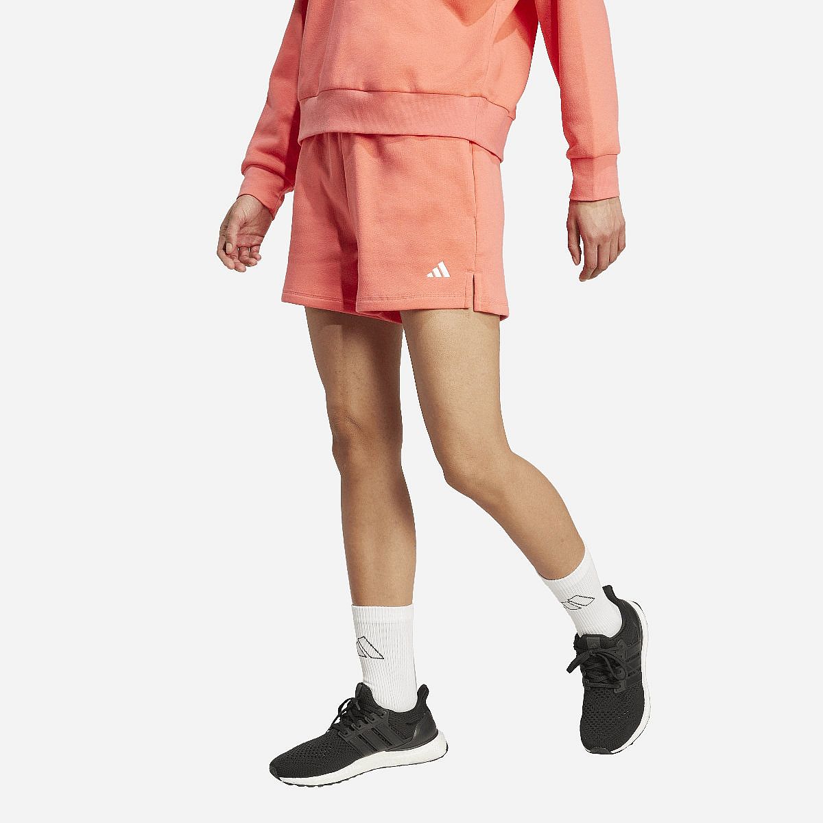 Adidas Essentials Logo Feel Cozy Short Dames