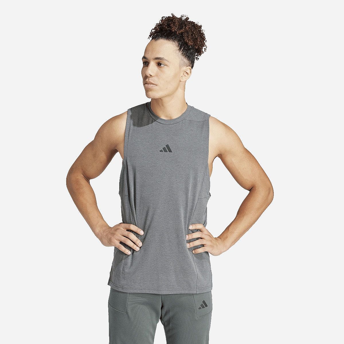 Adidas Designed For Training Tanktop Top Heren