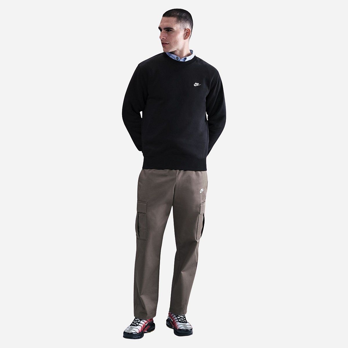 Nike Club Crew Sweater Heren