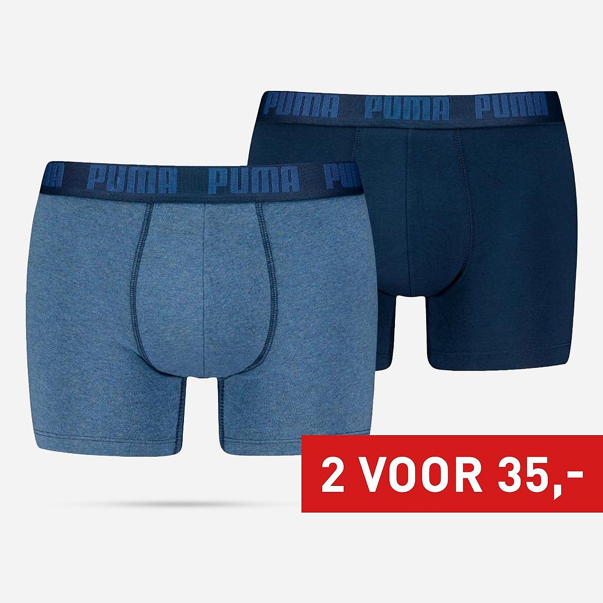 Puma Bodywear Everyday Basic Boxer 2-Pack Heren Puma Bodywear Everyday Basic Boxer 2-Pack Heren