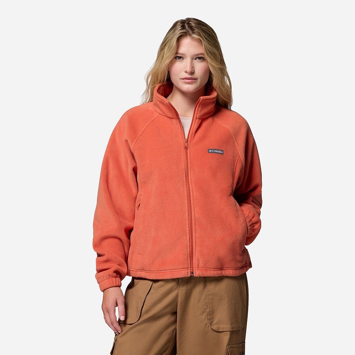 Columbia Benton Springs Relaxed Full Zip Fleece Sweater Dames