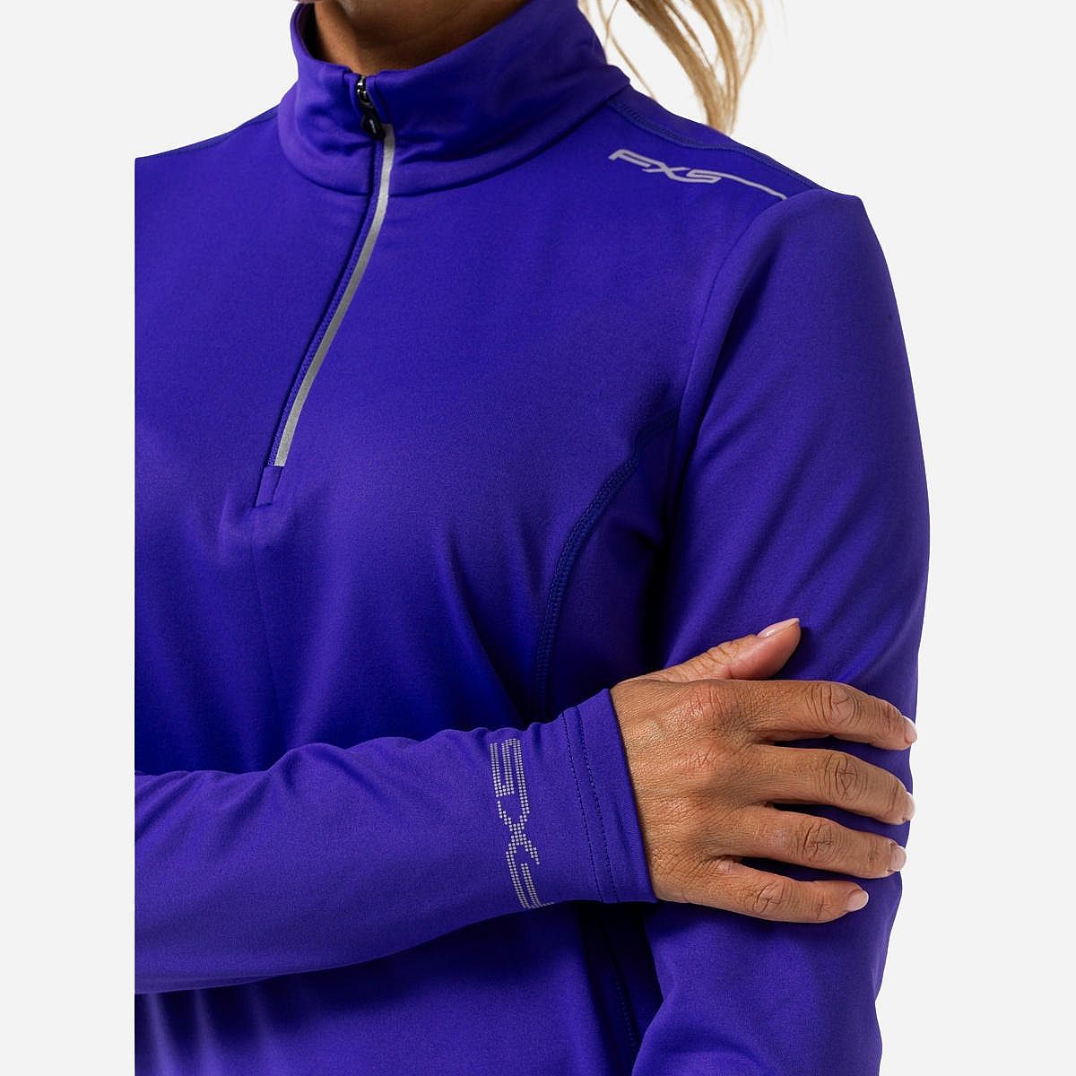 Falcon Cheetah Lady Running T-Shirt Lange Mouw Dames