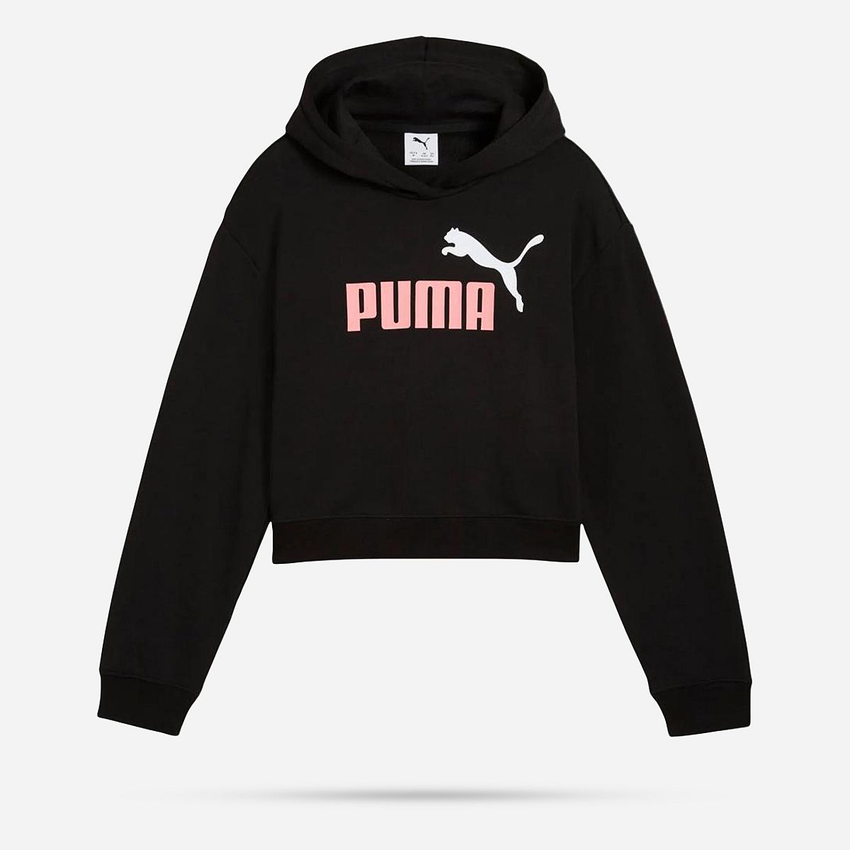Puma Essentials Logo Short Hoodie Meisjes