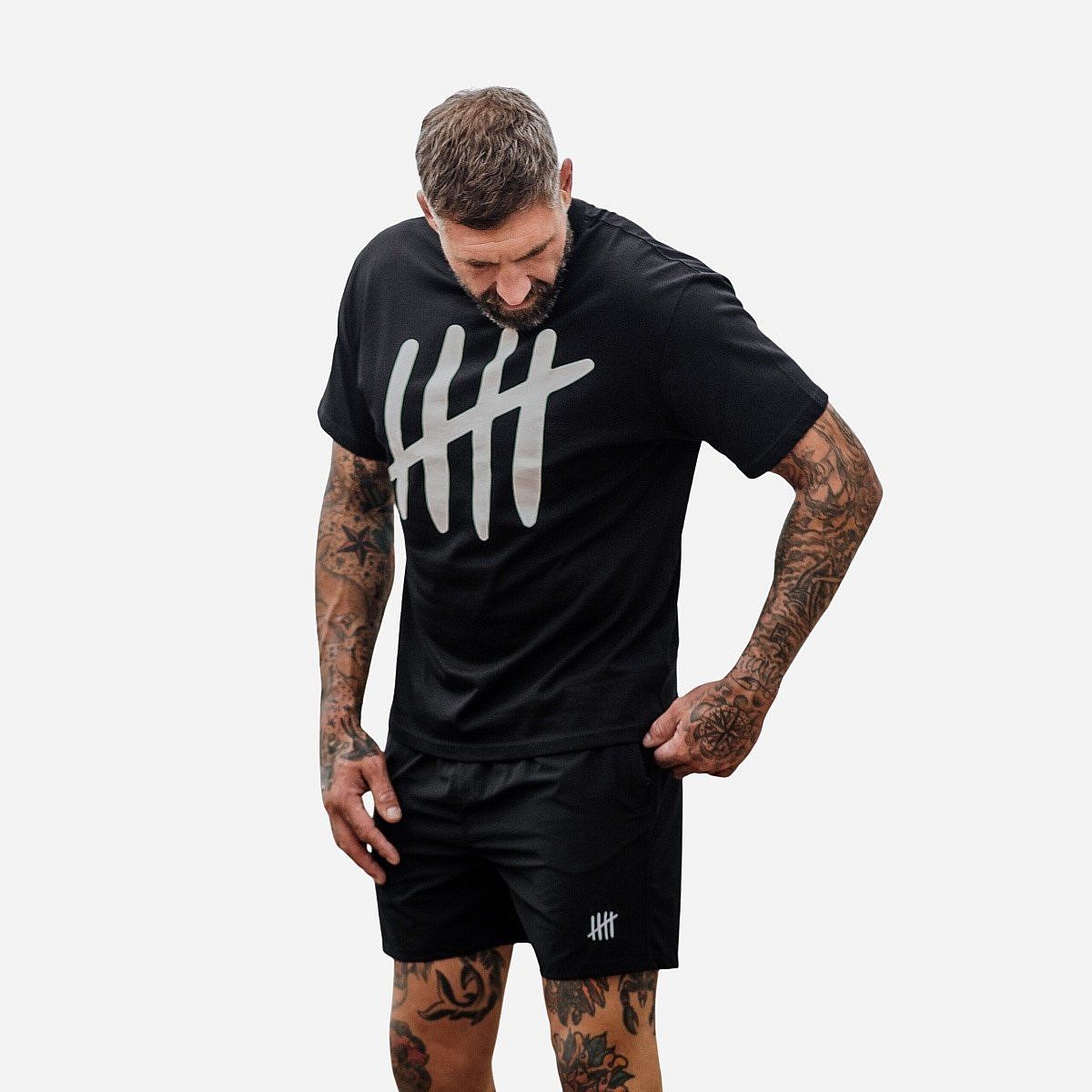 5ive Star Rating Big Logo T-Shirt Heren 5ive Star Rating Big Logo T-Shirt Heren