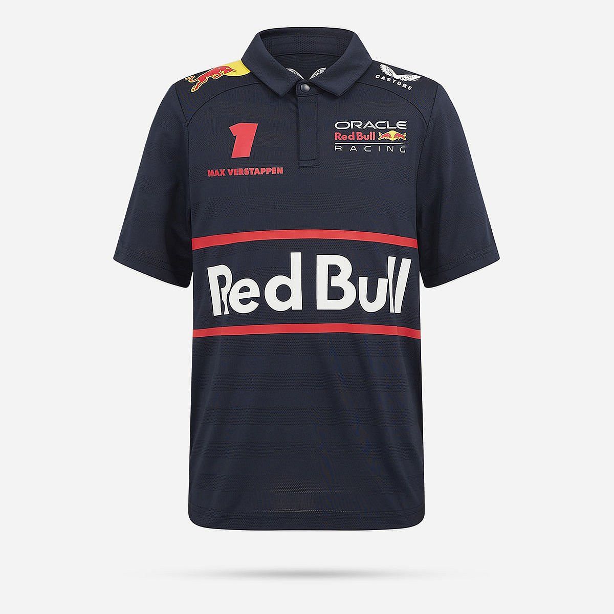 Castore Red Bull Racing 2025-2026 Polo 'Max Verstappen' Junior Castore Red Bull Racing 2025-2026 Polo 'Max Verstappen' Junior