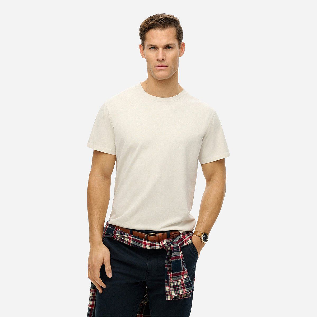SuperDry Mode Essentials Relaxed T-Shirt Heren SuperDry Mode Essentials Relaxed T-Shirt Heren