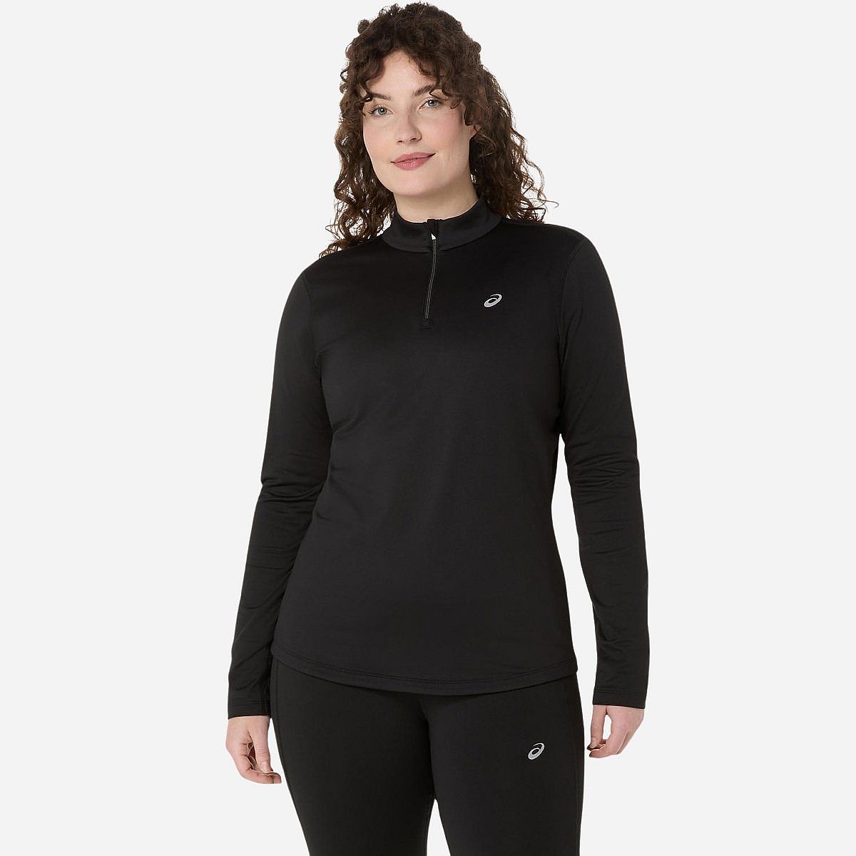 Asics Core Long-Sleeve 1/2 Zip Winter Top Dames Asics Core Long-Sleeve 1/2 Zip Winter Top Dames