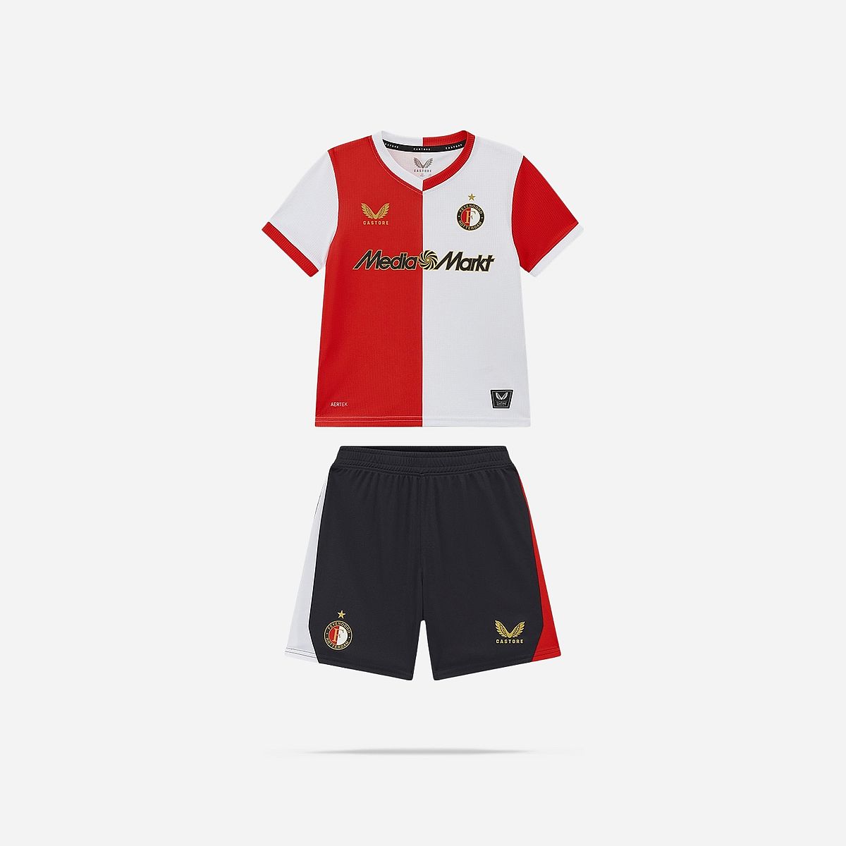 Castore Feyenoord 2025/2026 Thuis Mini Kit Peuter 