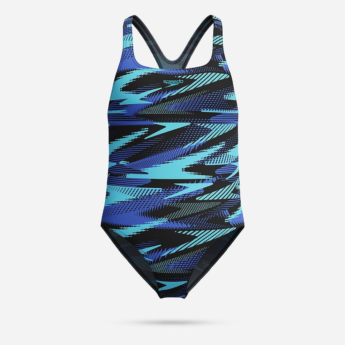 Speedo Eco H-Boom All-Over Medalist Badpak Meisjes