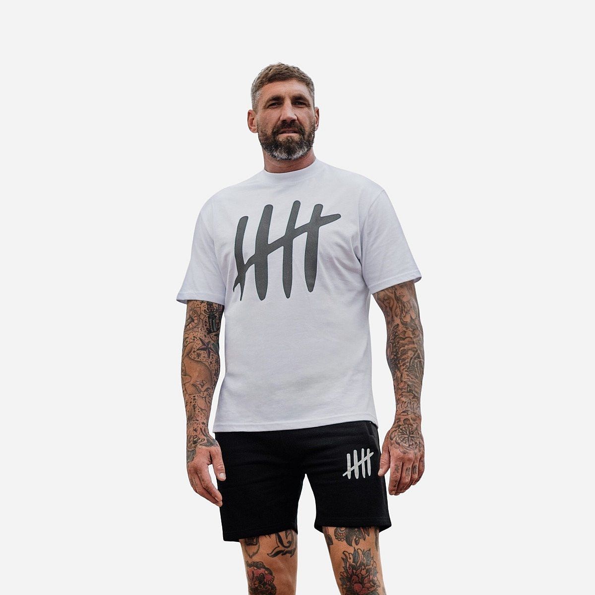 5ive Star Rating Big Logo T-Shirt Heren 5ive Star Rating Big Logo T-Shirt Heren