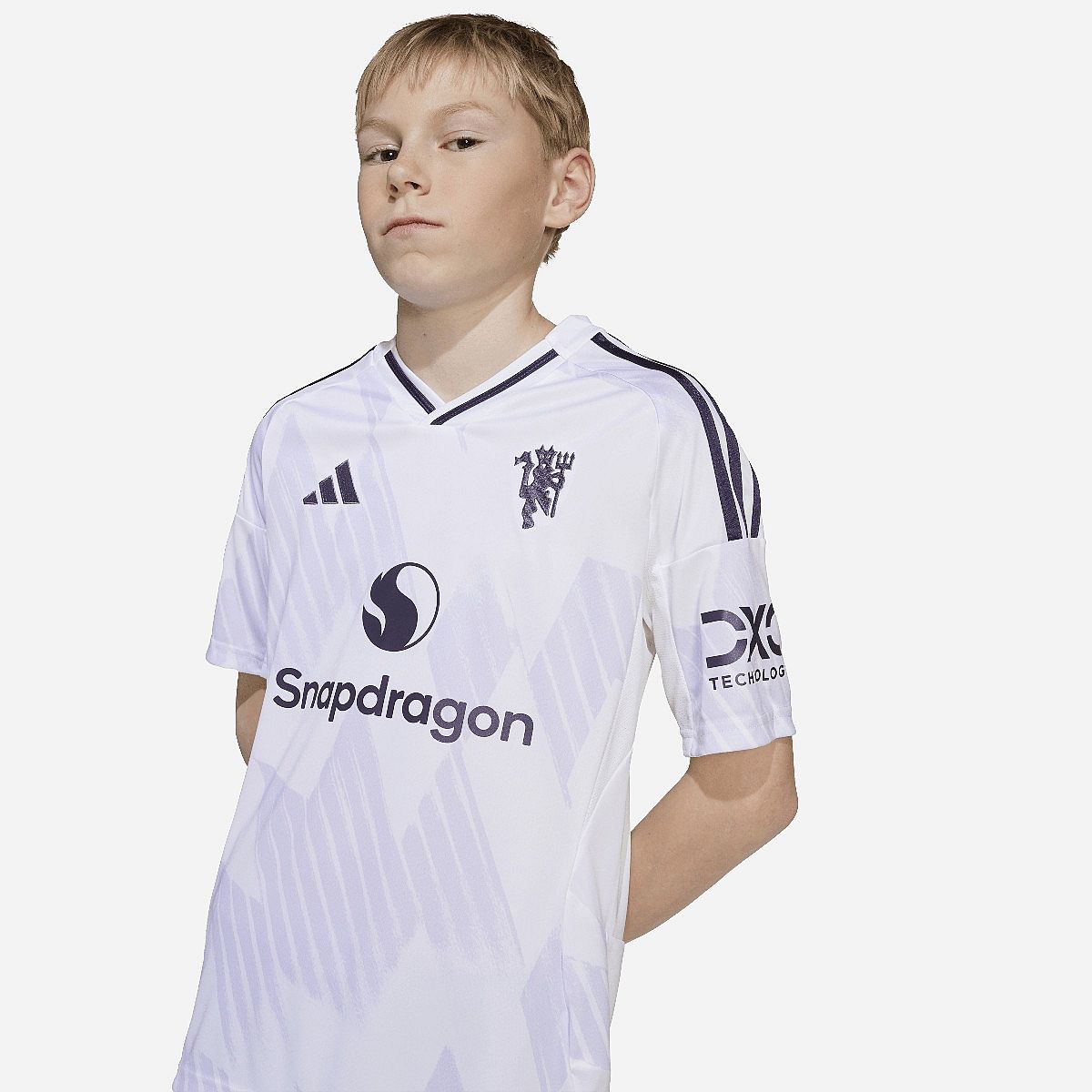 Adidas Manchester United 25/26 Uit Shirt Junior